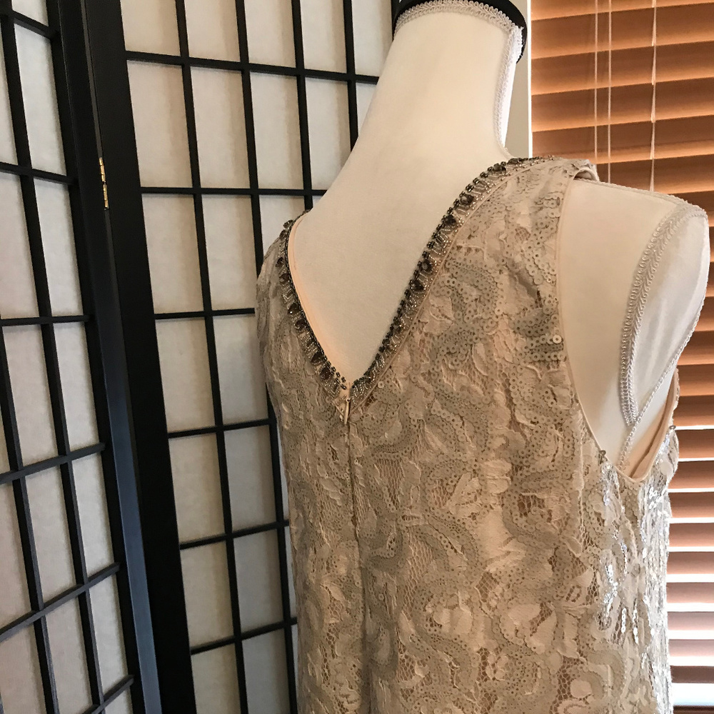 NWT 👗🎁Badgley Mischka  - Sequin Cocktail Dress - Picture 5 of 8